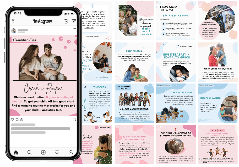 200 Child Care Templates for Social Media