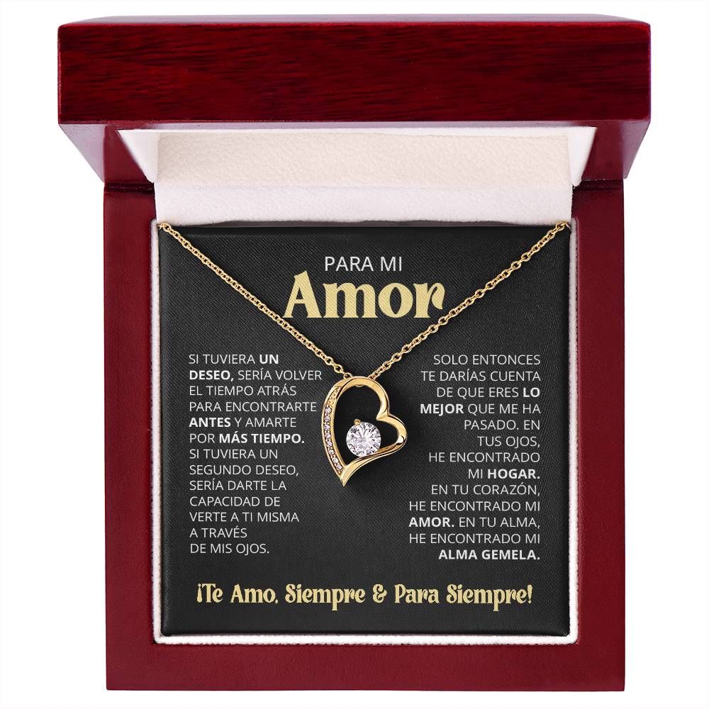 Para Mi Amor - Si Tuviera Un Deseo - Forever Love Necklace