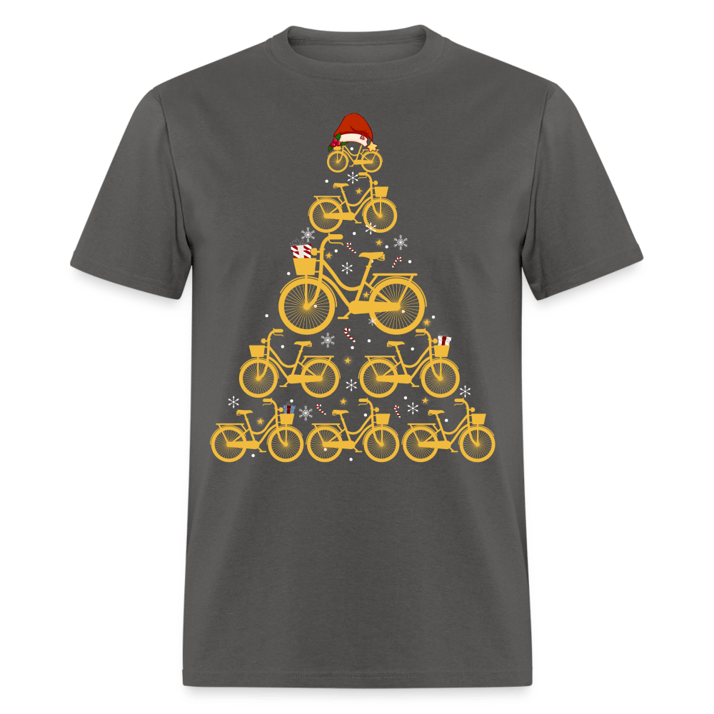 Christmas - Bike Christmas Tree - Family Shirts Men, Woman Christmas T Shirts