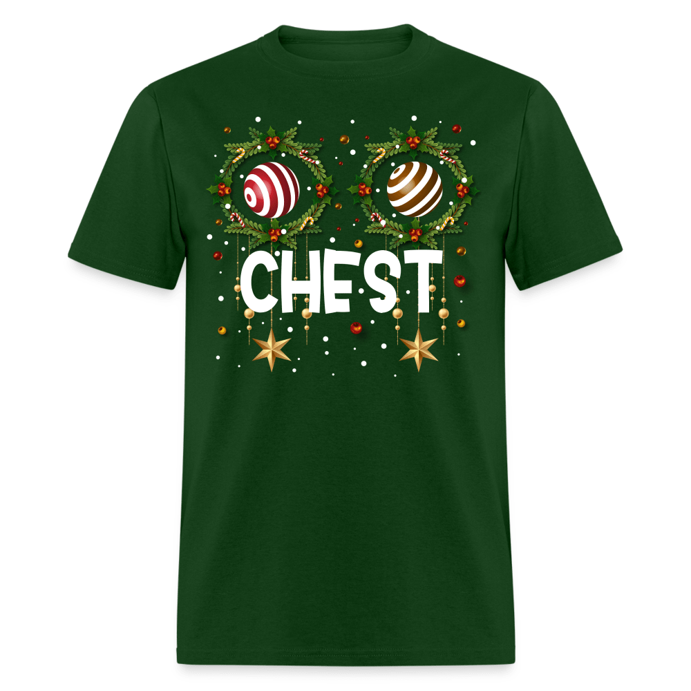 Christmas - Chest - Family Shirts Men, Woman Christmas T Shirts