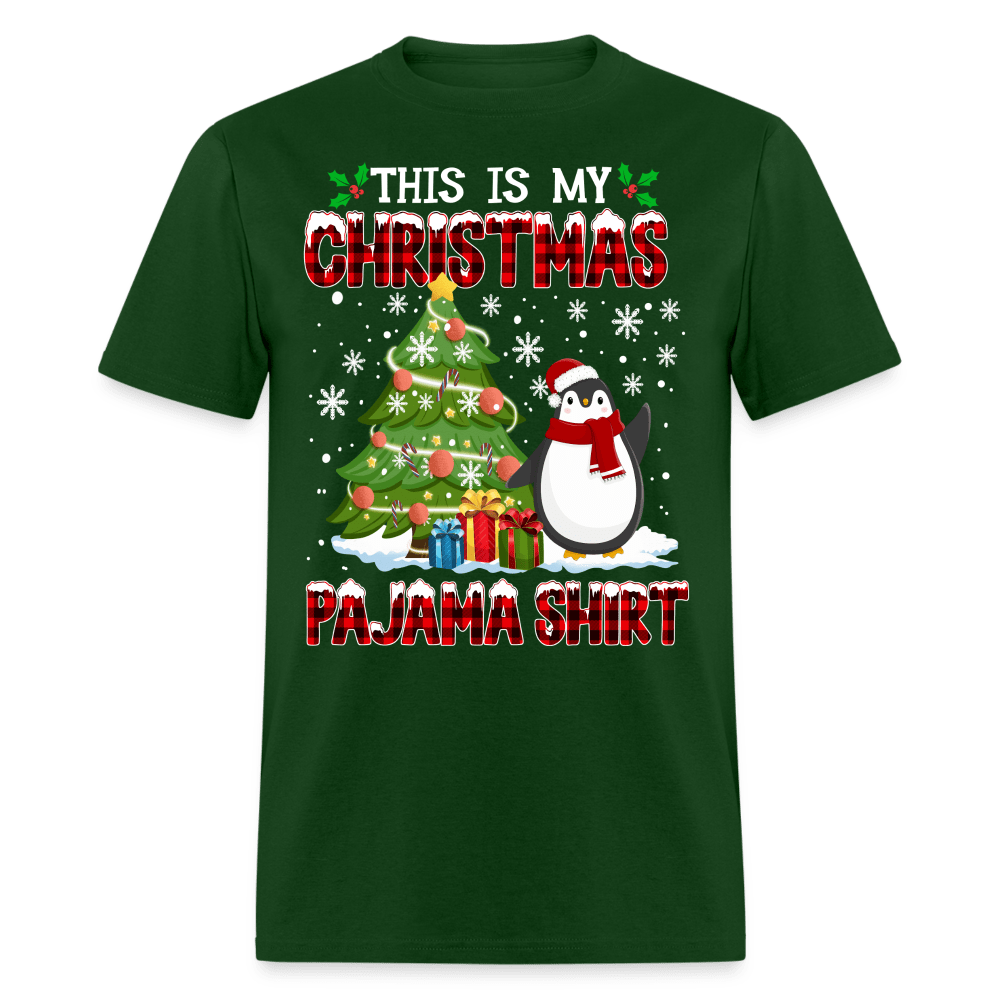 Christmas - Penguin This Is Christmas Pajama - Family Shirts Men, Woman Christmas T Shirts