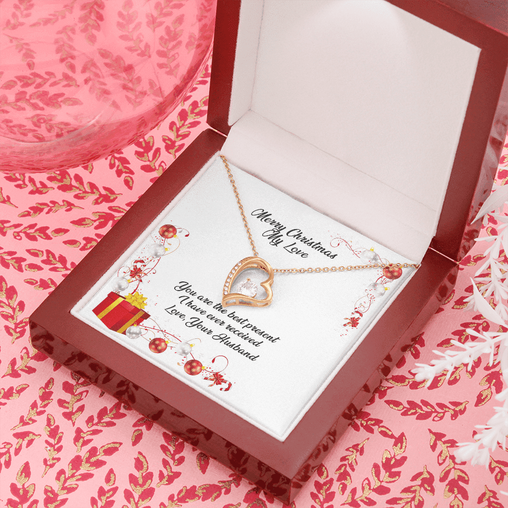 Christmas Gift For Wife Forever Love Necklace