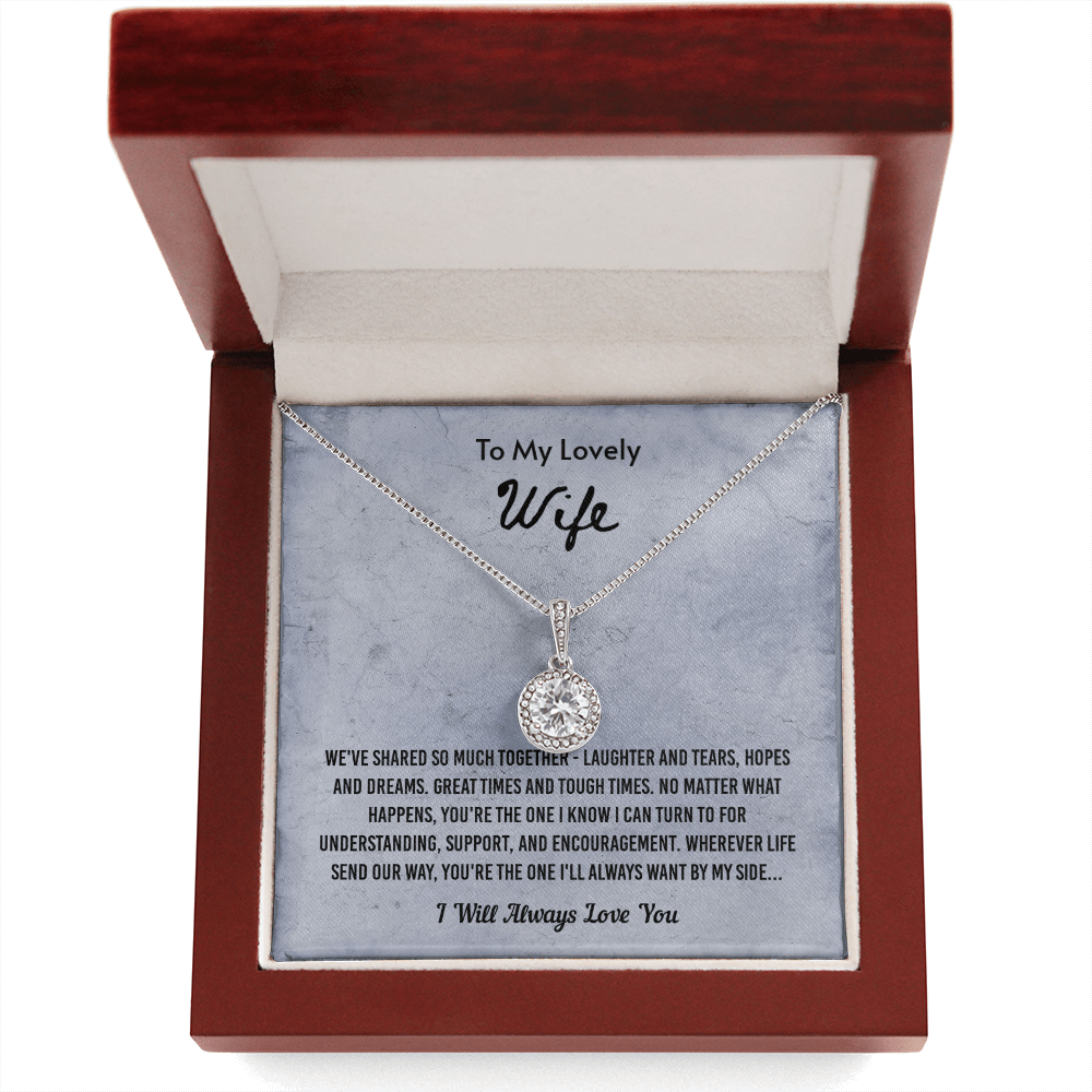 We've Shared So Much Together - Eternal Hope Necklace Message Card