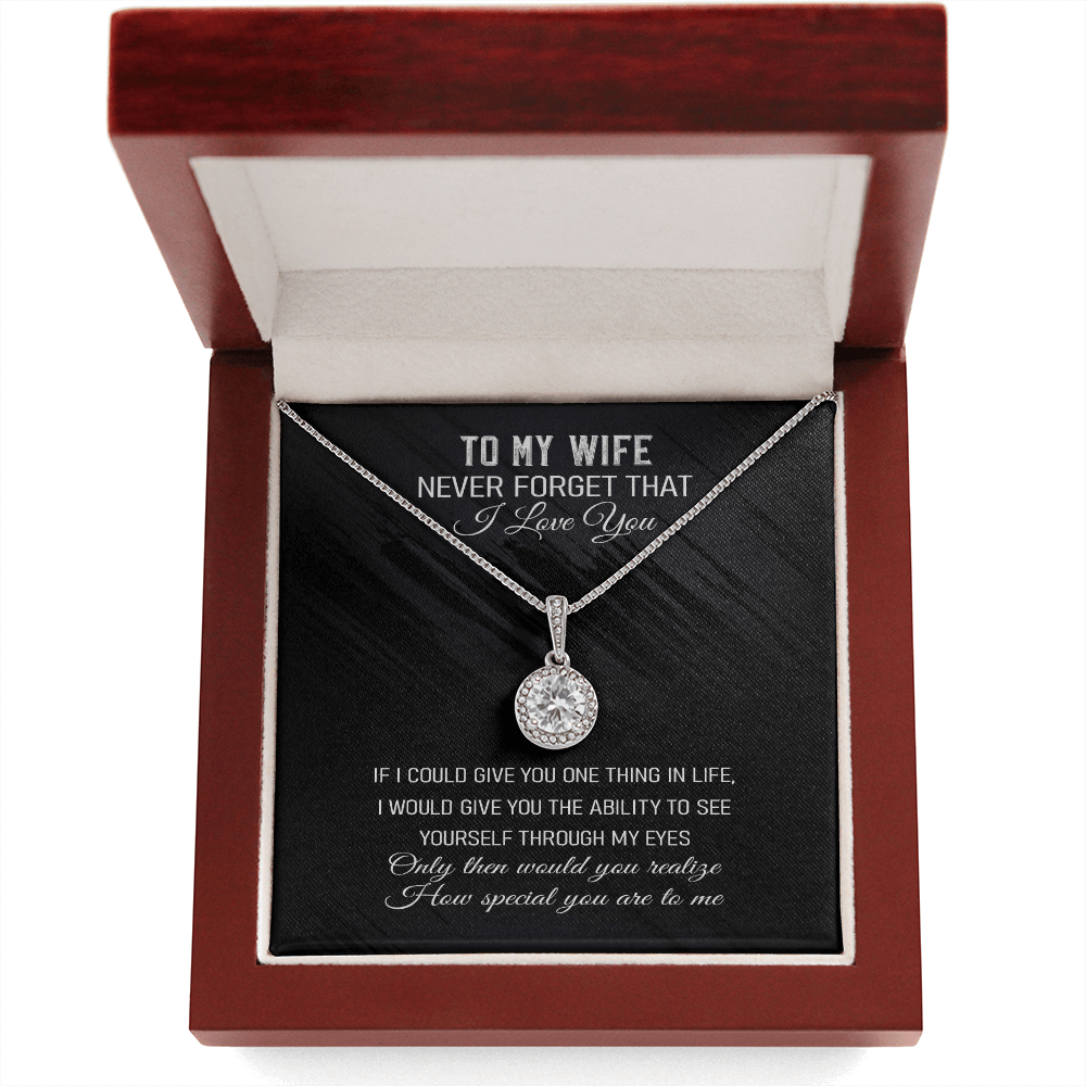 Never Forget That I Love You -Eternal Hope Necklace Message Card