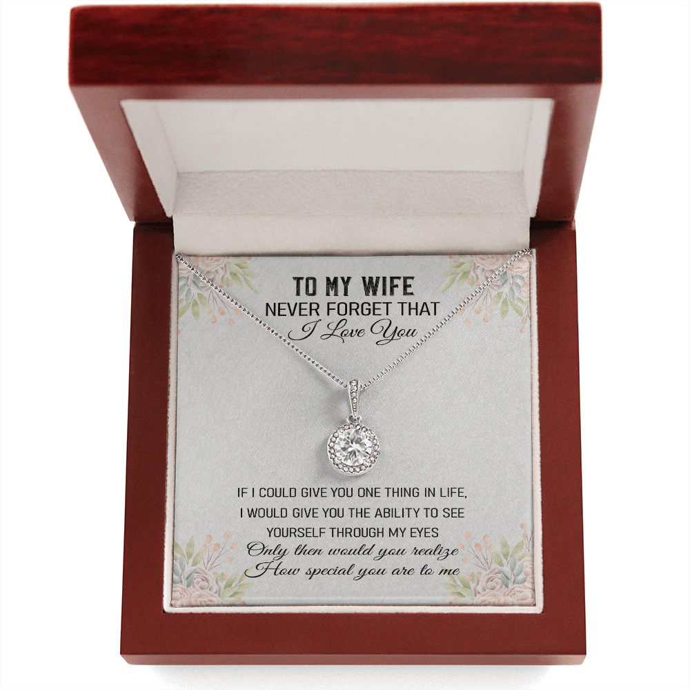 Never Forget That I Love You - Eternal Hope Necklace Message Card