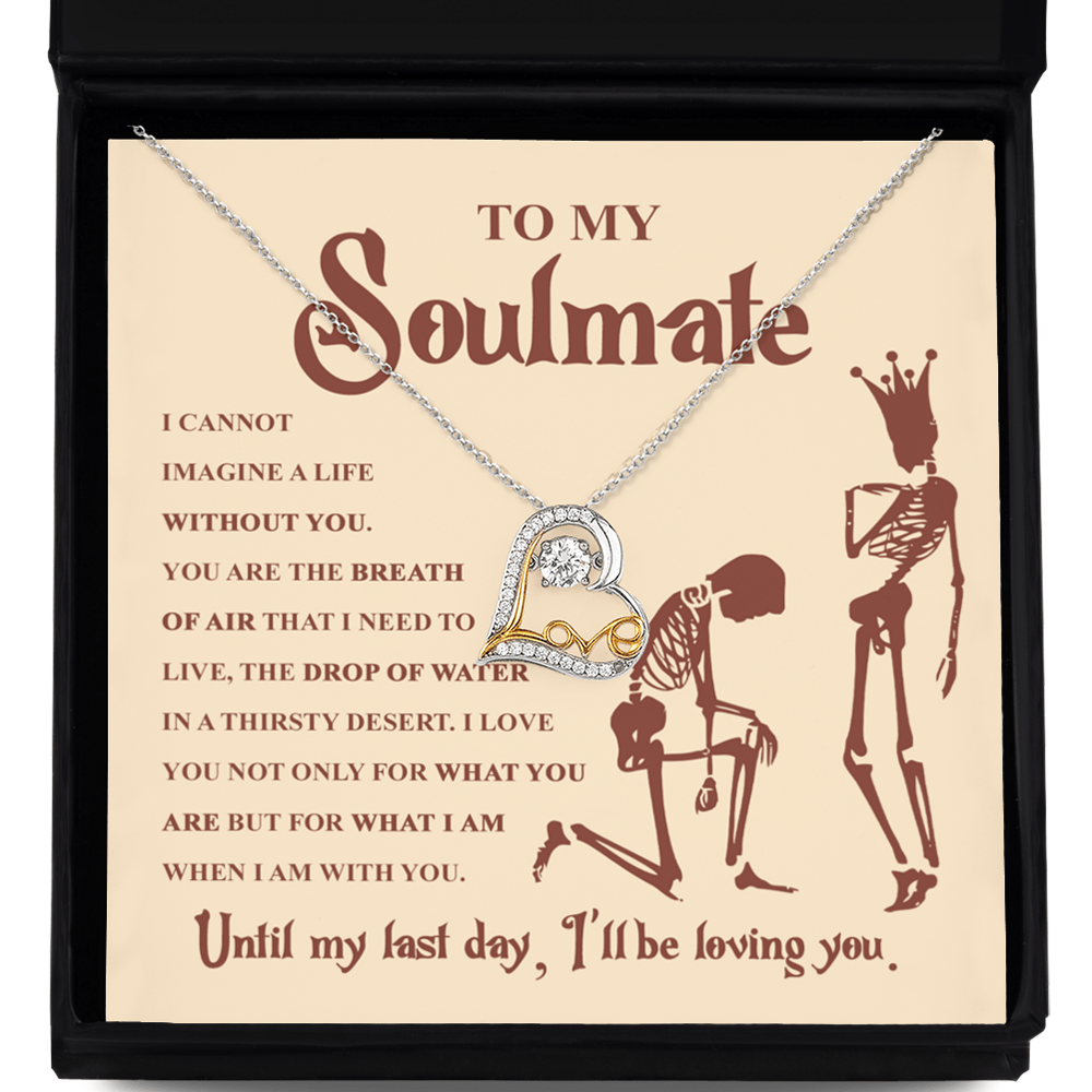 Soulmate Breath Of Air - Love Dancing Necklace