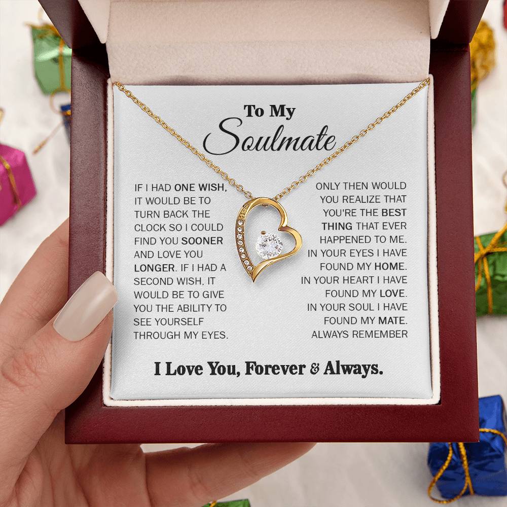 [Almost SOLD OUT] My Home - Soulmate Love Necklace