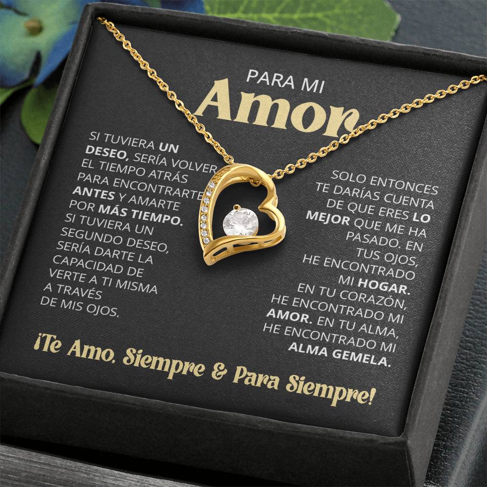 Para Mi Amor - Si Tuviera Un Deseo - Forever Love Necklace