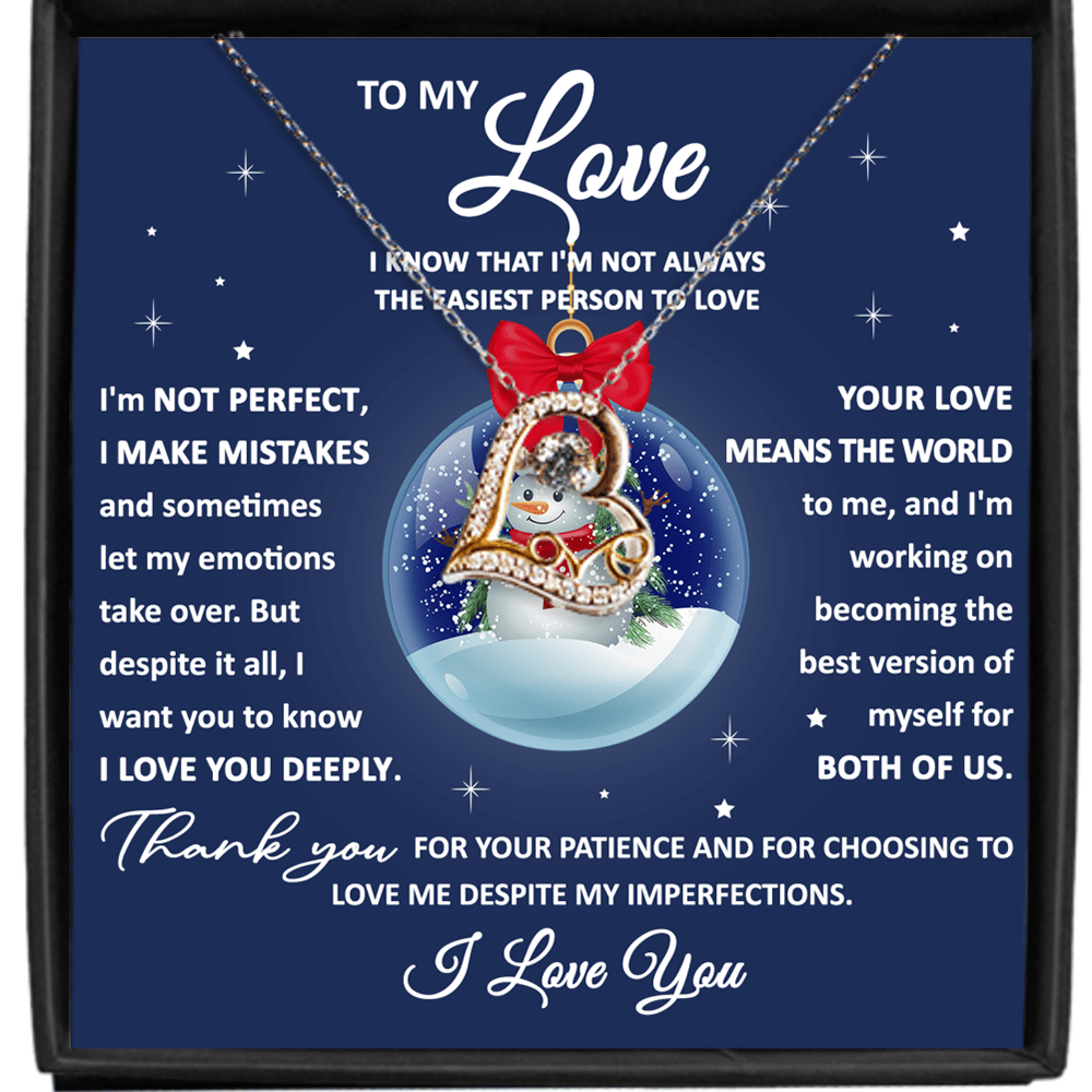 Christmas Gift -My love-Best Version - Love Dancing Necklace