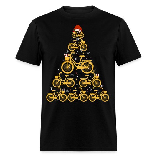 Christmas - Bike Christmas Tree - Family Shirts Men, Woman Christmas T Shirts