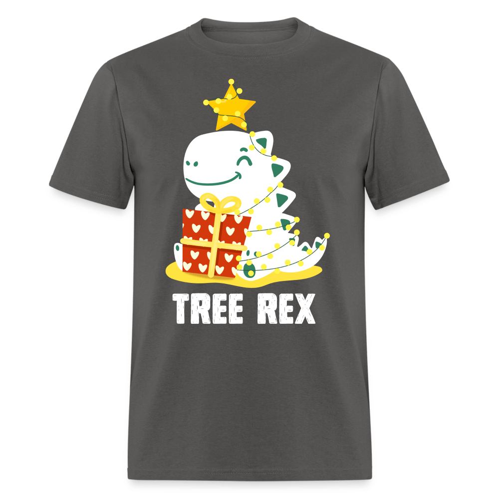 Christmas - Cool Dinosaur Tree Rex - Family Shirts Men, Woman Christmas T Shirts