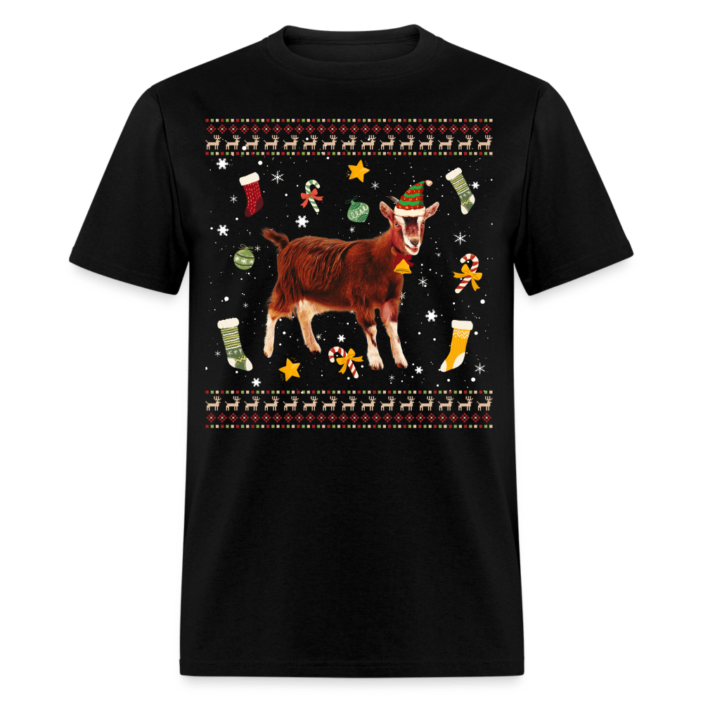 Christmas - Goat Ugly Sweater - Family Shirts Men, Woman Christmas T Shirts