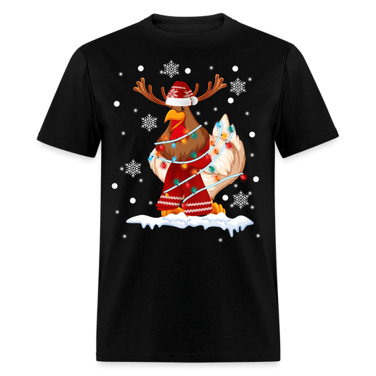 Christmas - Hen Indeer - Family Shirts Men, Woman Christmas T Shirts