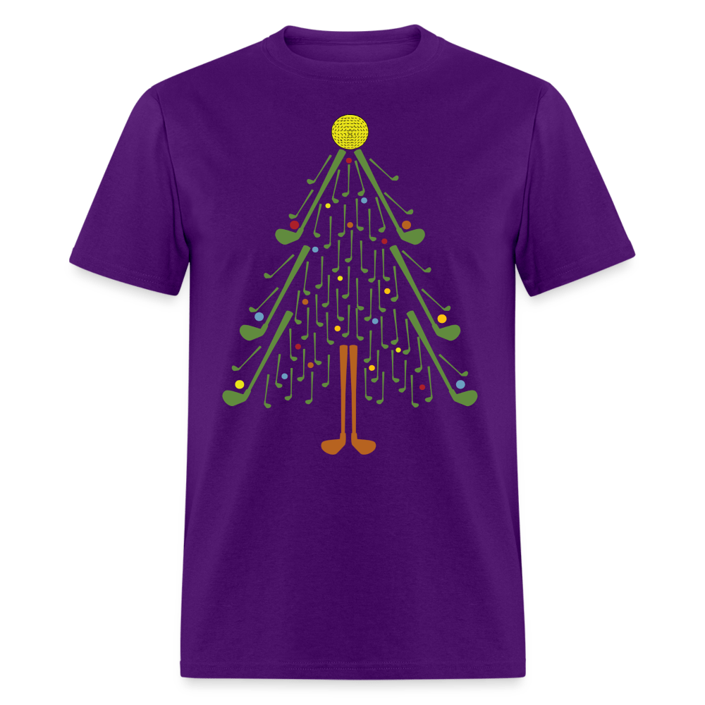 Christmas - Golf Christmas Tree - Family Shirts Men, Woman Christmas T Shirts