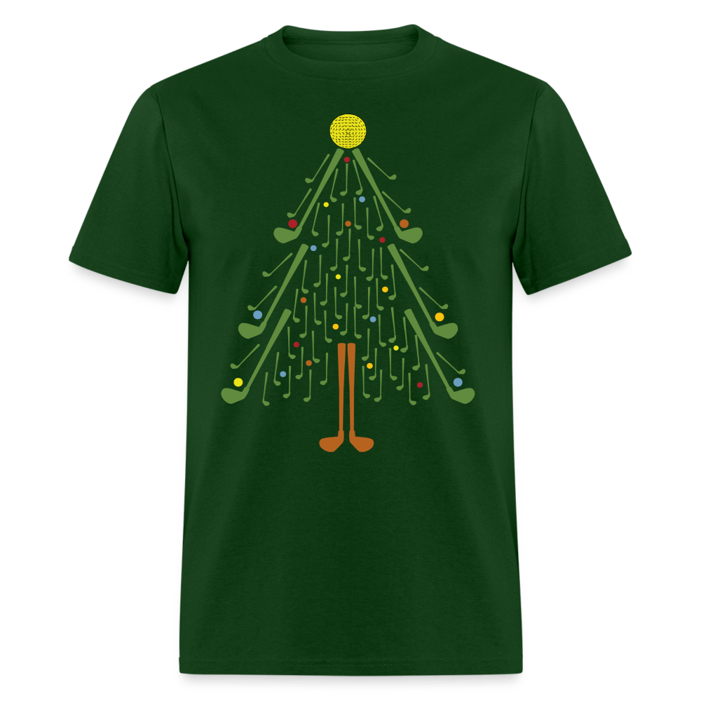 Christmas - Golf Christmas Tree - Family Shirts Men, Woman Christmas T Shirts