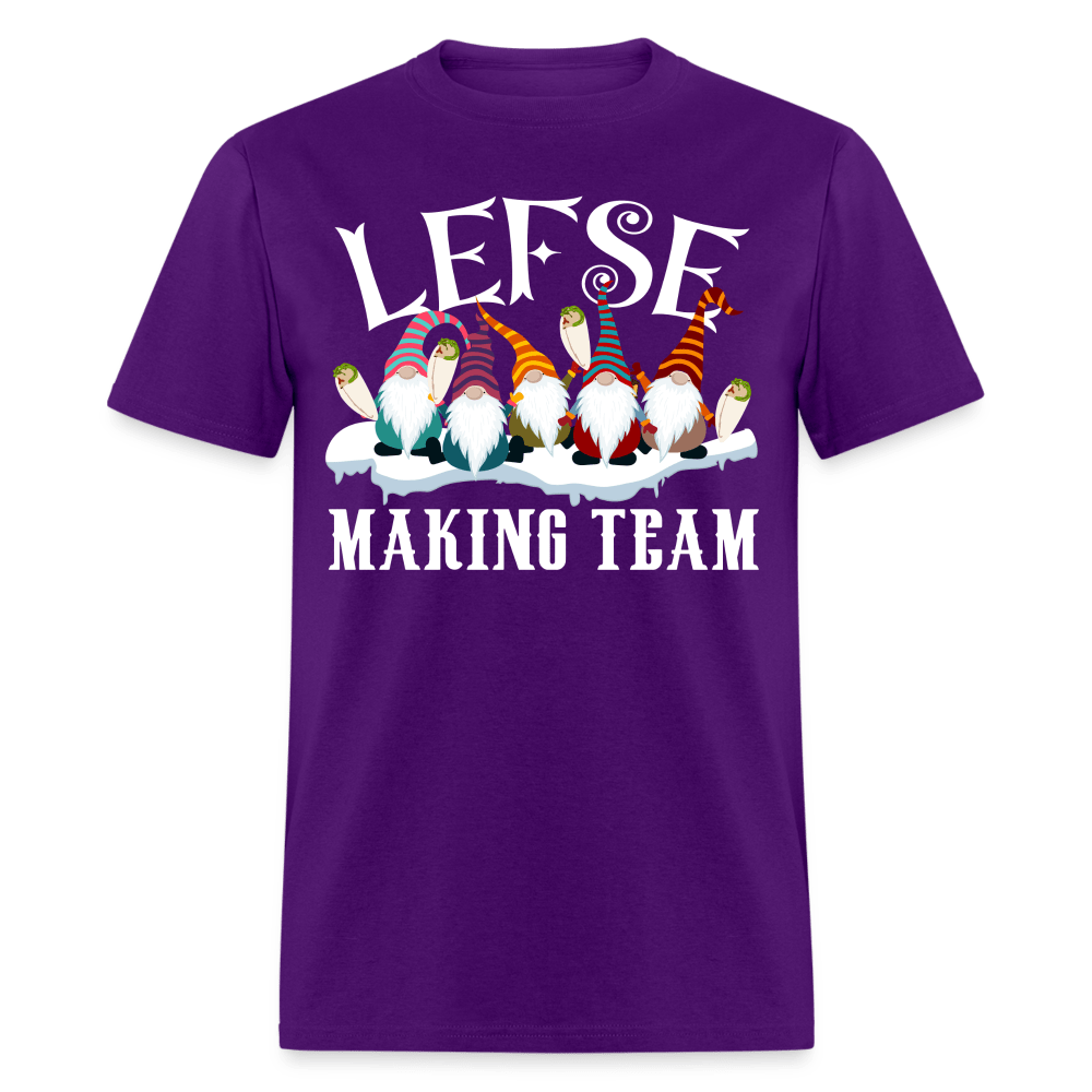 Christmas - Lefse Making Team - Family Shirts Men, Woman Christmas T Shirts