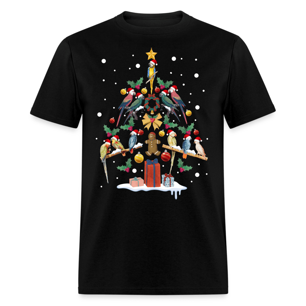 Christmas - Parrot Christmas Tree - Family Shirts Men, Woman Christmas T Shirts