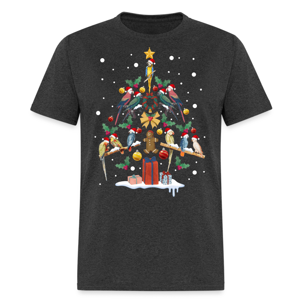 Christmas - Parrot Christmas Tree - Family Shirts Men, Woman Christmas T Shirts