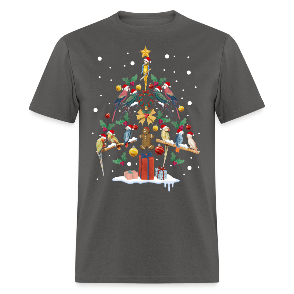 Christmas - Parrot Christmas Tree - Family Shirts Men, Woman Christmas T Shirts