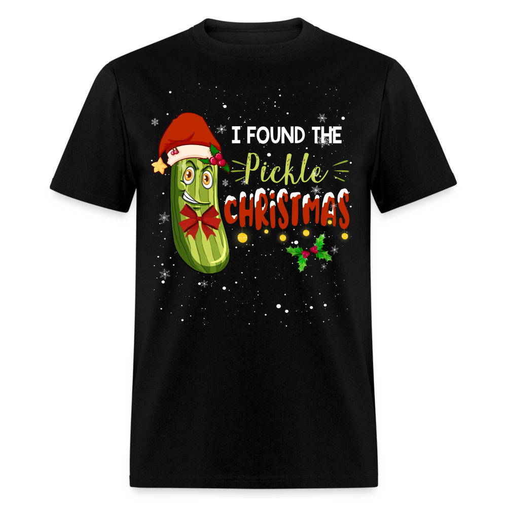 Christmas - I Found The Pickle - Family Shirts Men, Woman Christmas T Shirts