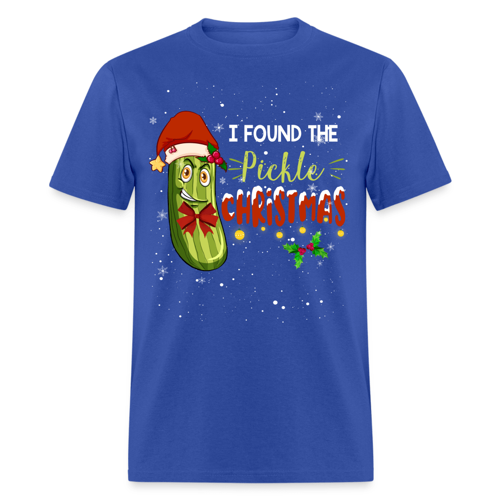 Christmas - I Found The Pickle - Family Shirts Men, Woman Christmas T Shirts