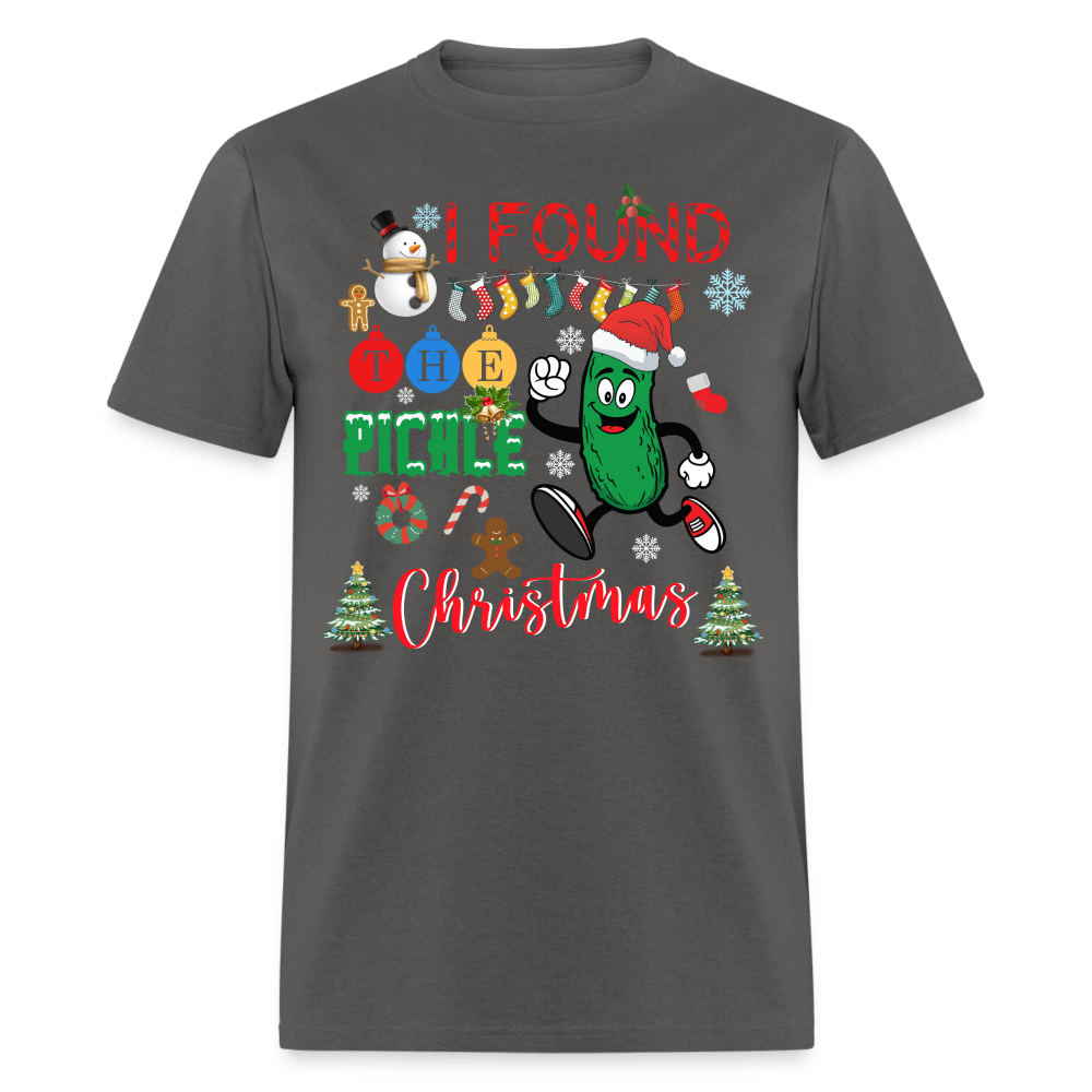 Christmas - I Found The Pickle - Family Shirts Men, Woman Christmas T Shirts