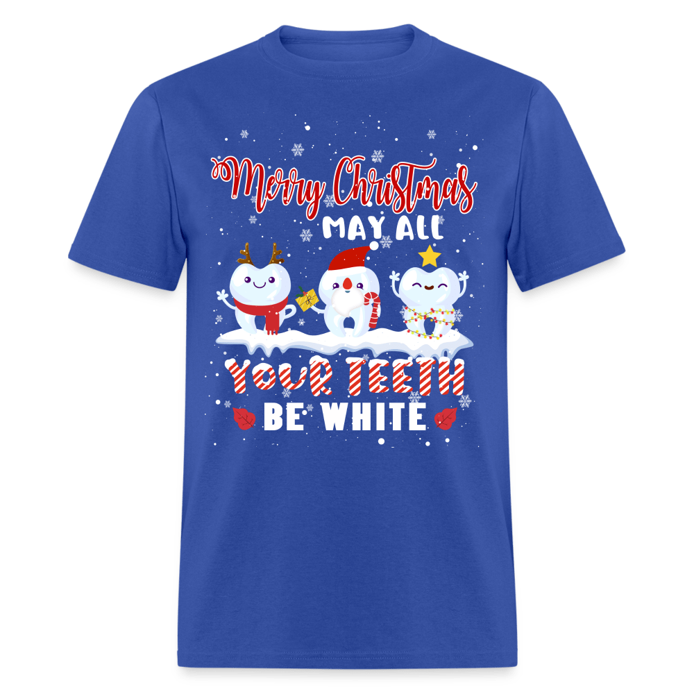 Christmas - May All Your Teeth Be White Christmas - Family Shirts Men, Woman Christmas T Shirts