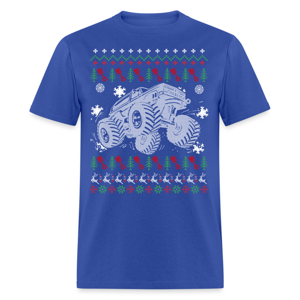 Christmas - Monster Car Ugly Sweater - Family Shirts Men, Woman Christmas T Shirts