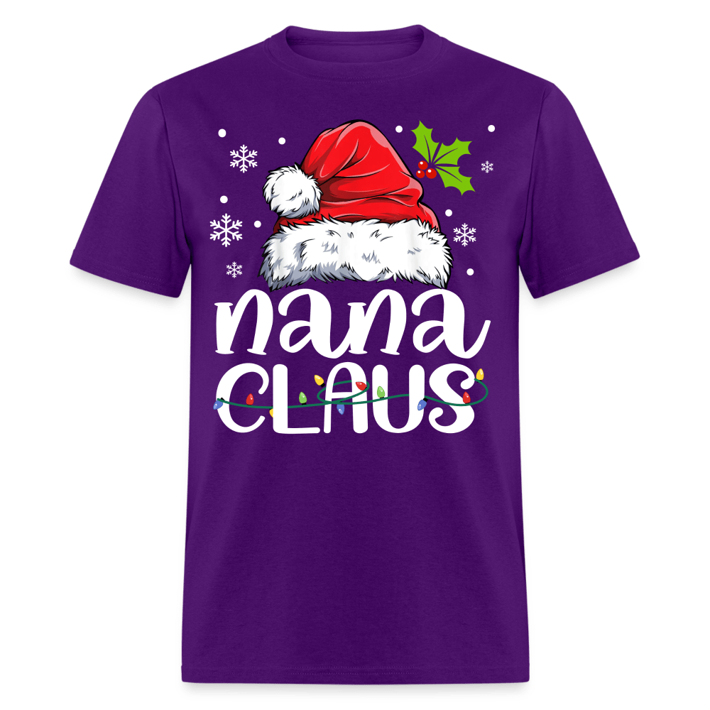 Christmas - Nana Claus - Family Shirts Men, Woman Christmas T Shirts