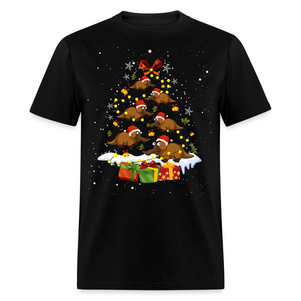 Christmas - Platypus Christmas Tree - Family Shirts Men, Woman Christmas T Shirts