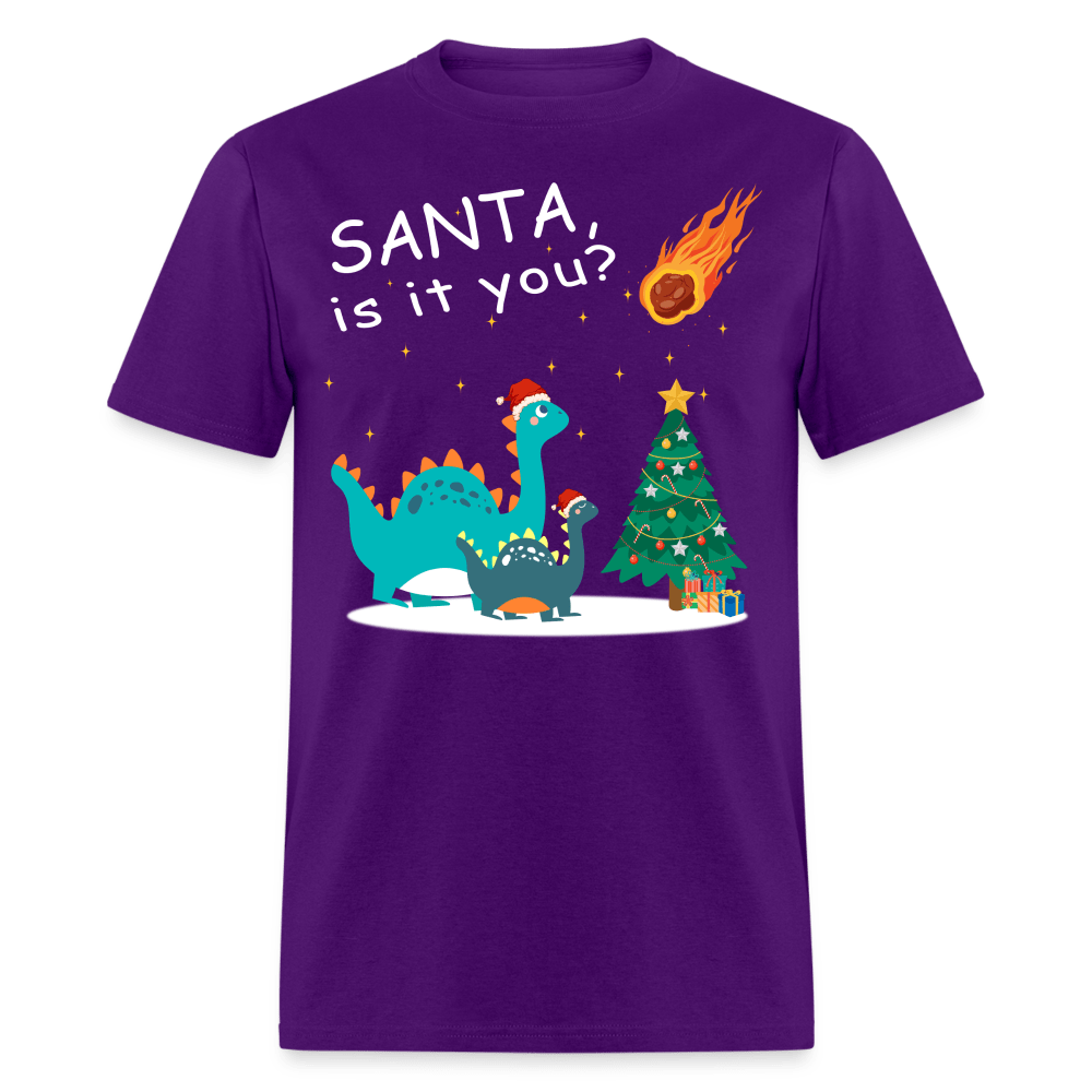 Christmas - Santa Is It You - Family Shirts Men, Woman Christmas T Shirts