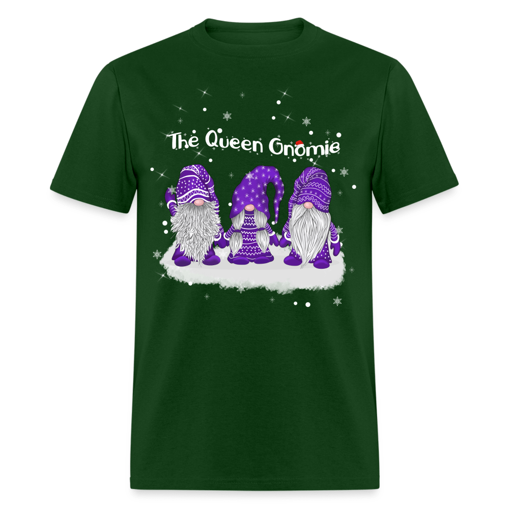 Christmas - The Queen Gnomie - Family Shirts Men, Woman Christmas T Shirts