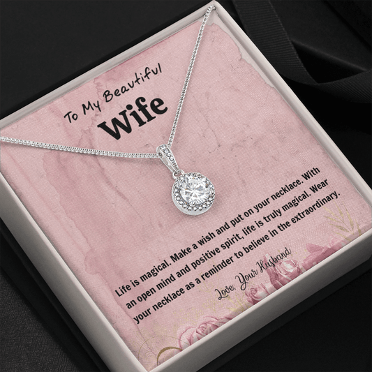 Life Is Magical - Eternal Hope Necklace Message Card