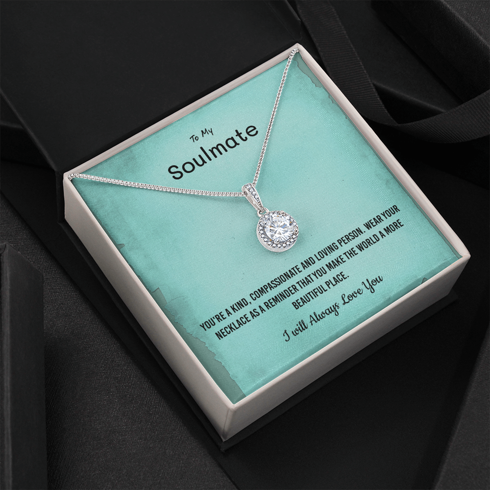 You're a kind, compassionate and loving person - Eternal Hope Necklace Message Card