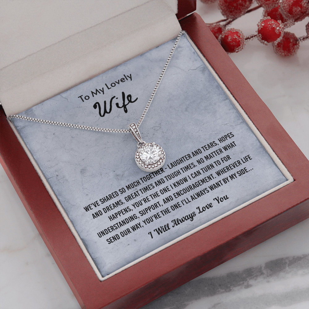 We've Shared So Much Together - Eternal Hope Necklace Message Card