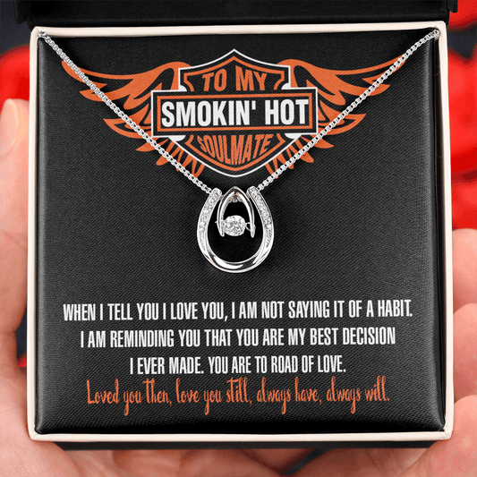 Soulmate - When I Tell You I Love You - Lucky In Love Necklace Message Card