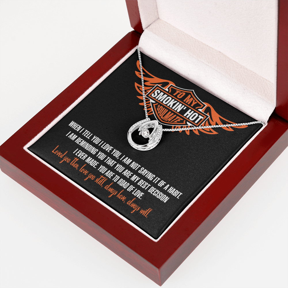 Soulmate - When I Tell You I Love You - Lucky In Love Necklace Message Card