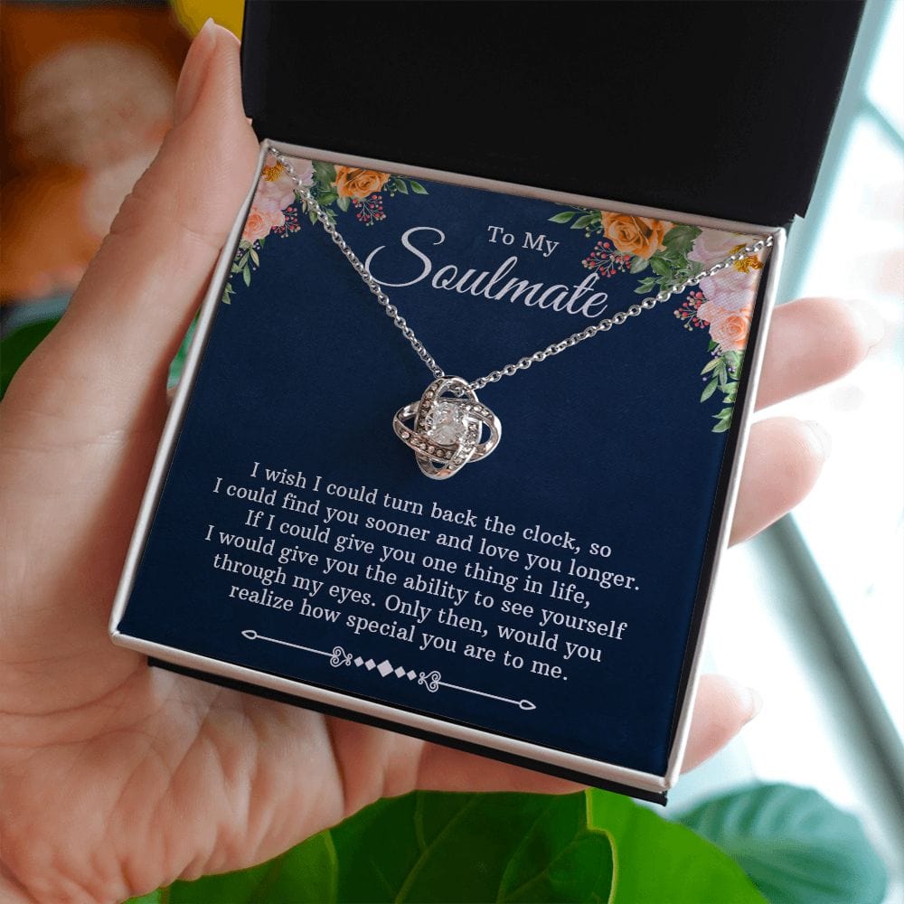 Gift For My Soulmate - You Are Special To Me - Love Knot Necklace - Gift For Soulmate For Birthday, Anniversary, Christmas, Mother's Day, Valentines Day