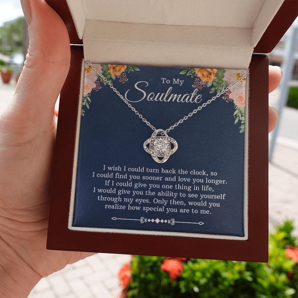 Gift For My Soulmate - You Are Special To Me - Love Knot Necklace - Gift For Soulmate For Birthday, Anniversary, Christmas, Mother's Day, Valentines Day