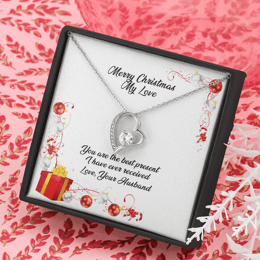 Christmas Gift For Wife Forever Love Necklace
