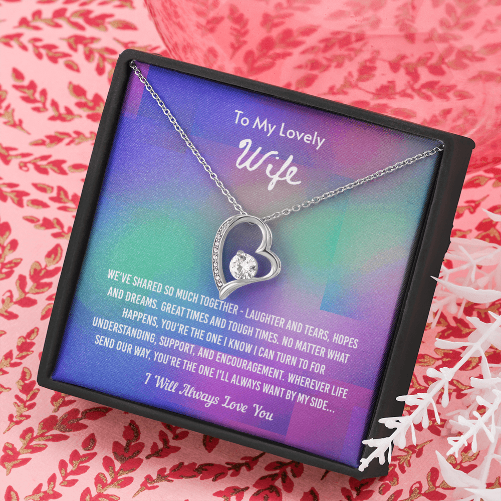We've Shared So Much Together - Forever Love Necklace Message Card