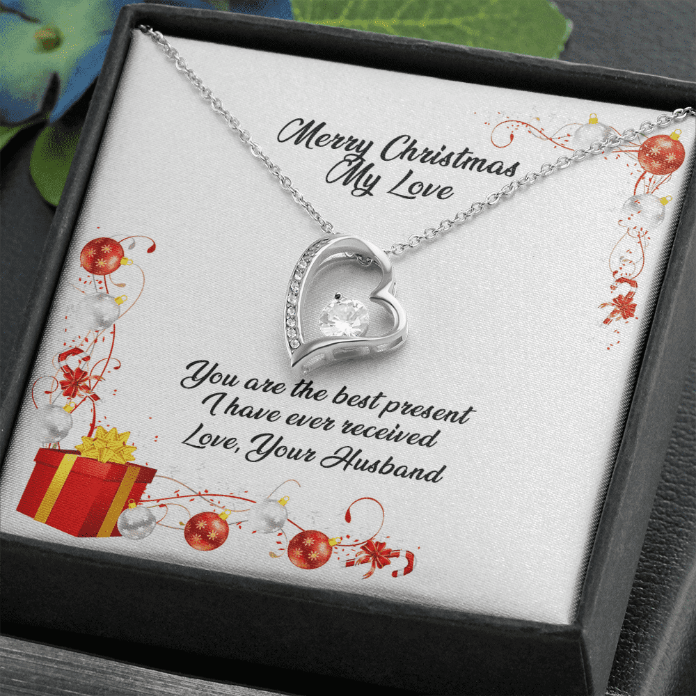 Christmas Gift For Wife Forever Love Necklace