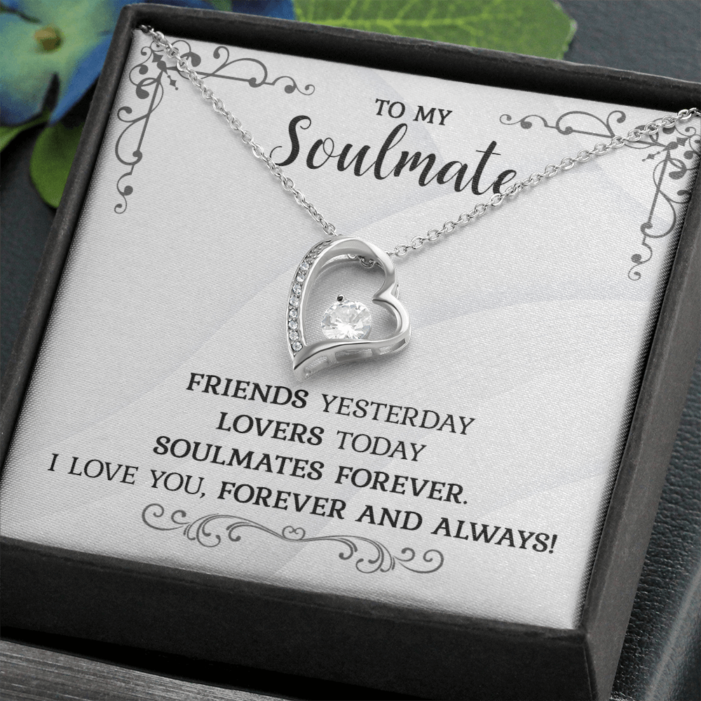 Wife - Special Gift Forever Love Necklace, Gift for Wife, Wife Gift, Card for Wife, Wife Birthday, Husband to Wife Gift, Anniversary Gift, Mother's