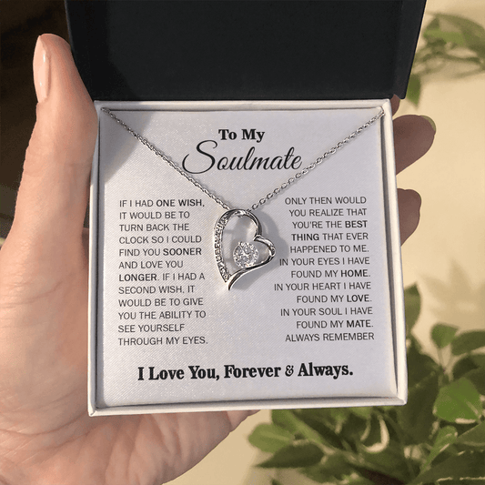 Almost SOLD OUT My Home - Soulmate Love Necklace