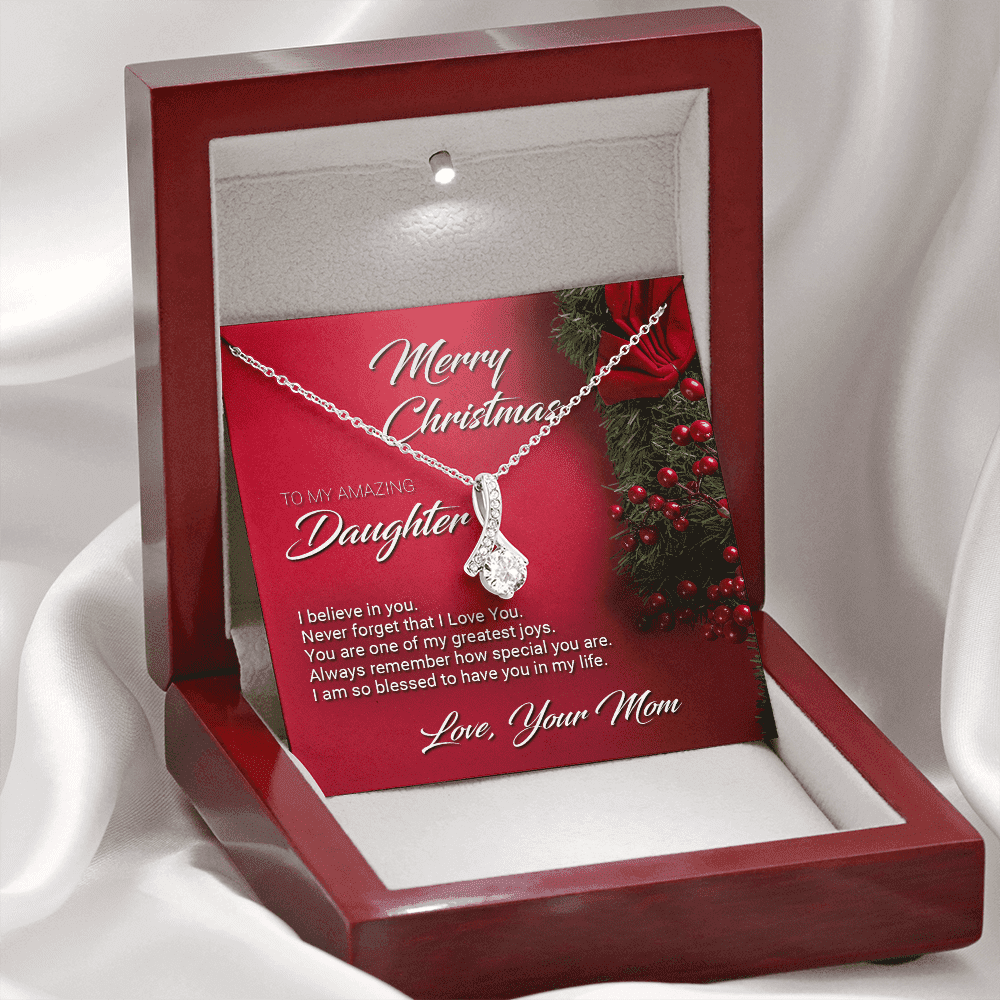 Christmas Gift For Daughter From Mom Necklace