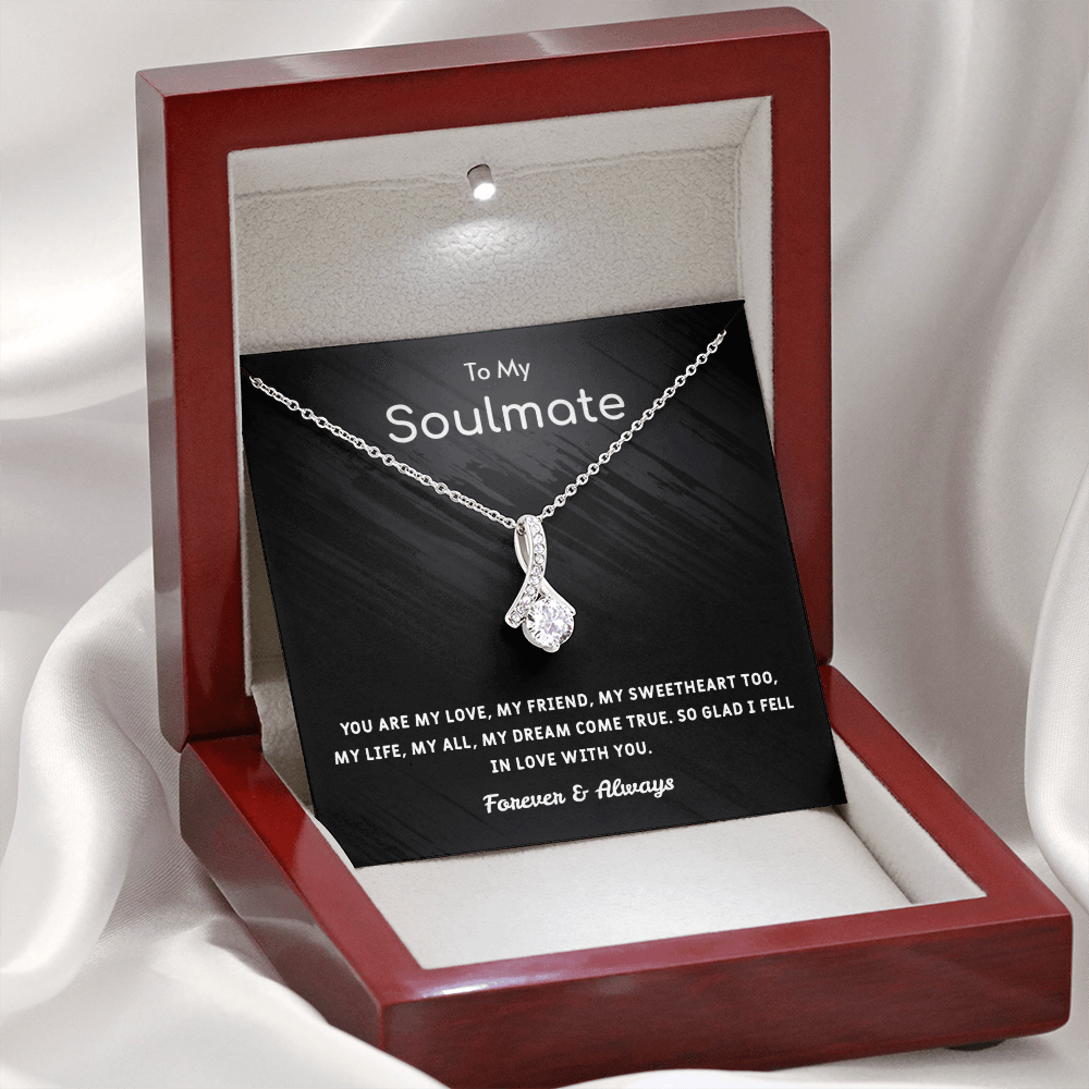 You are my love - Alluring Beauty Infinity Necklace Message Card