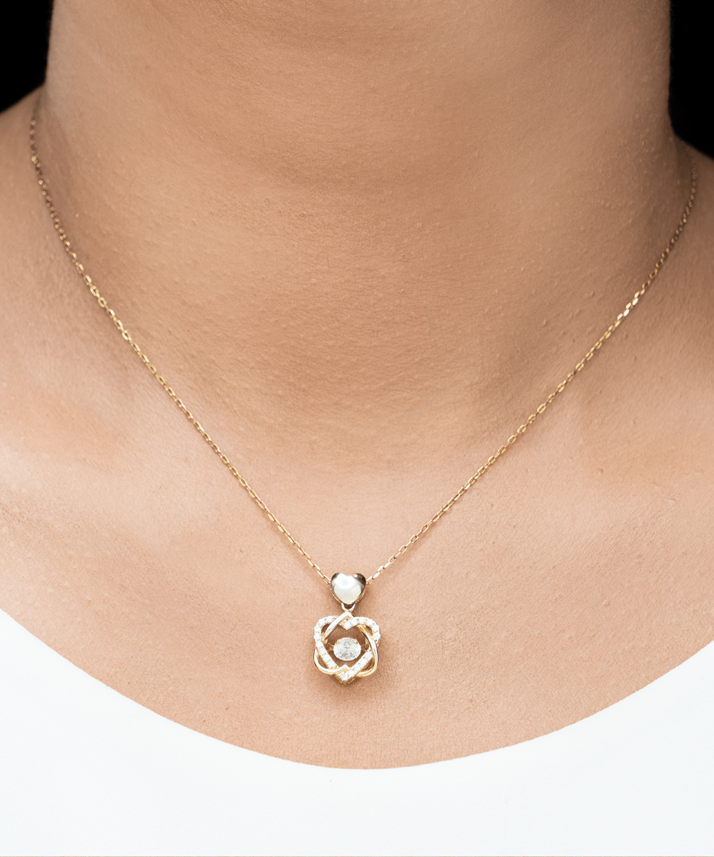 Gems One Diamond Infinity Love Heart Knot Pendant Necklace In Sterling  Silver (1/4ctw) PD10454-SSF - Gumer & Co. Jewelry